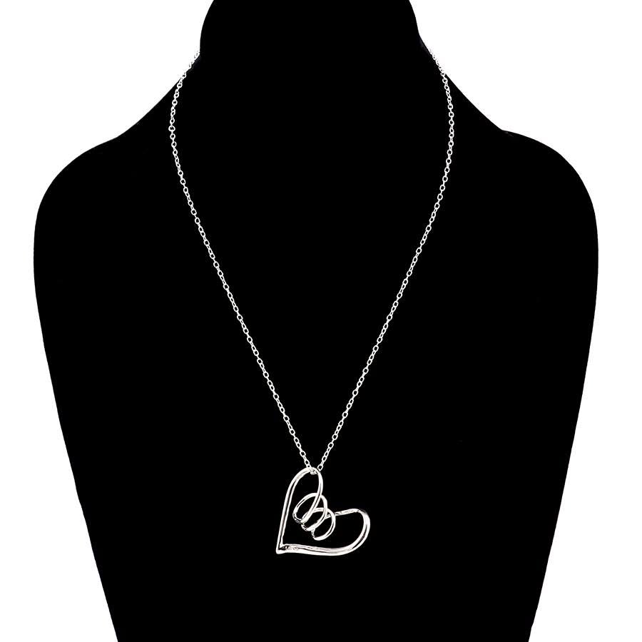 Birks Sterling Silver Heart Pendant on Chain Necklace - Image 4