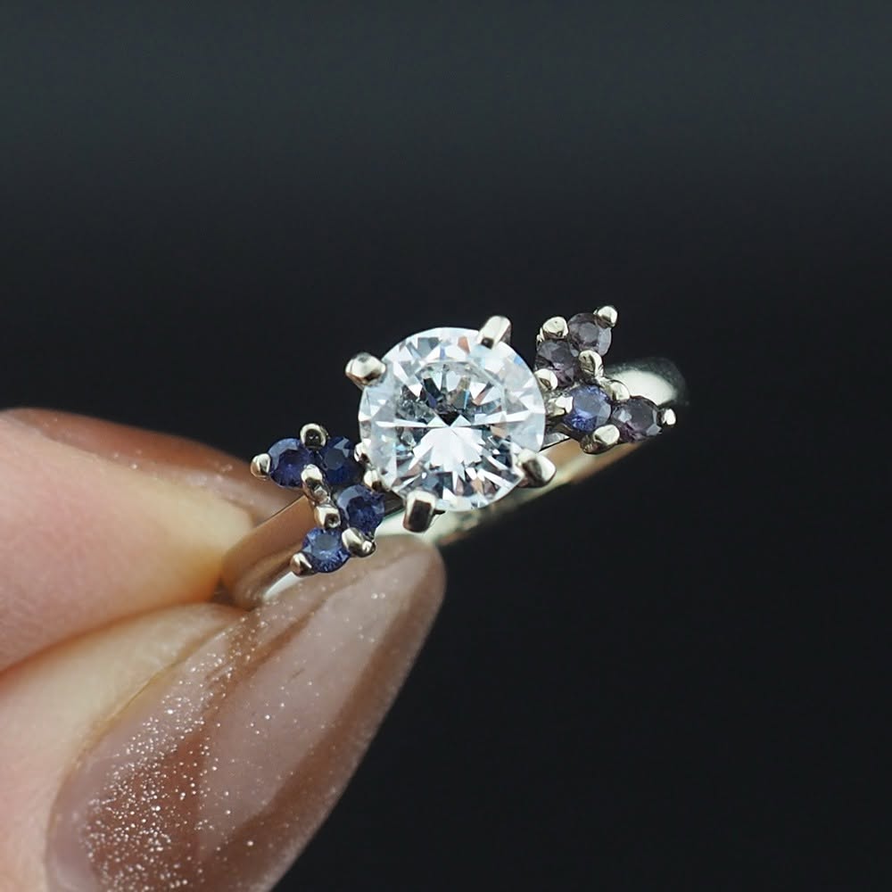 14-18K Gold Tanzanite Ring - Size 5